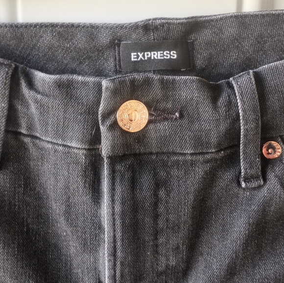 💞Express skinny midrise jeans 8 long💞 - Picture 5 of 8
